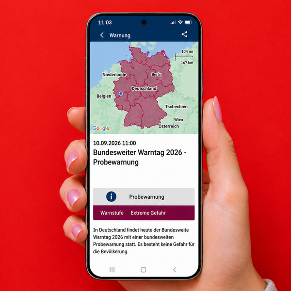 Event Teaserbild: Bundesweiter Warntag 2026 – Probewarnung