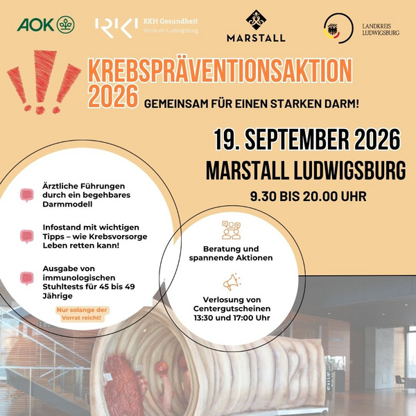Krebspräventionsaktion 2026
