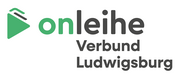 Logo der Onleihe Ludwigsburg, bestehend aus einem grünen Play-Symbol und dem Schriftzug "onleihe" in dunkler Schrift, gefolgt von "Verbund Ludwigsburg" in einer etwas kleineren Schrift. (Text KI generiert)