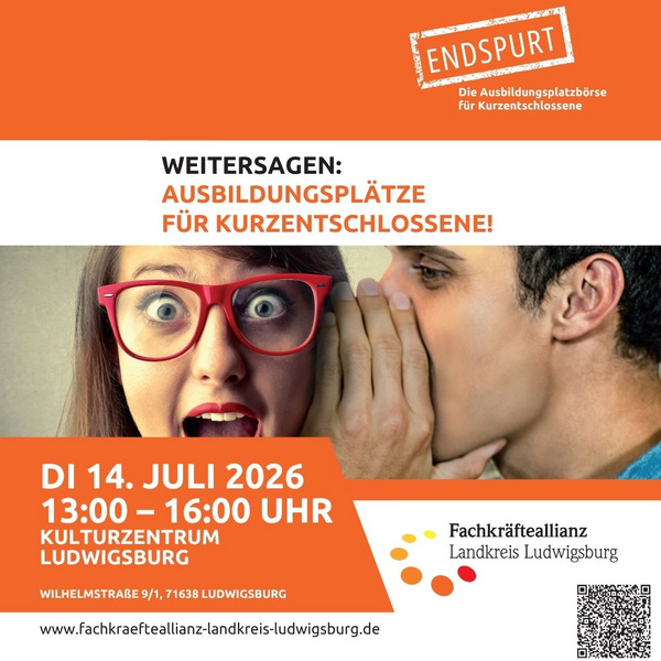 Endspurt: Die Ausbildungsplatzbörse für Kurzentschlossene
