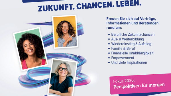 Teaserbild für Frauen Infotage: Wo Lebenswelten von Frauen im Mittelpunkt stehen 