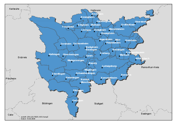 Städte und Gemeinden