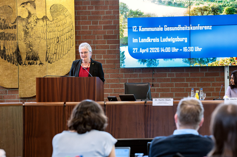 Gesundheitsdezernentin Dr. Karlin Stark eröffnet die 12. Kommunale Gesundheitskonferenz