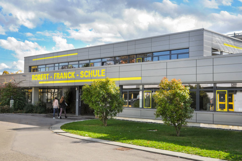 Haupteingang der Robert-Franck-Schule